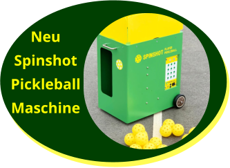 Neu Spinshot Pickleball Maschine